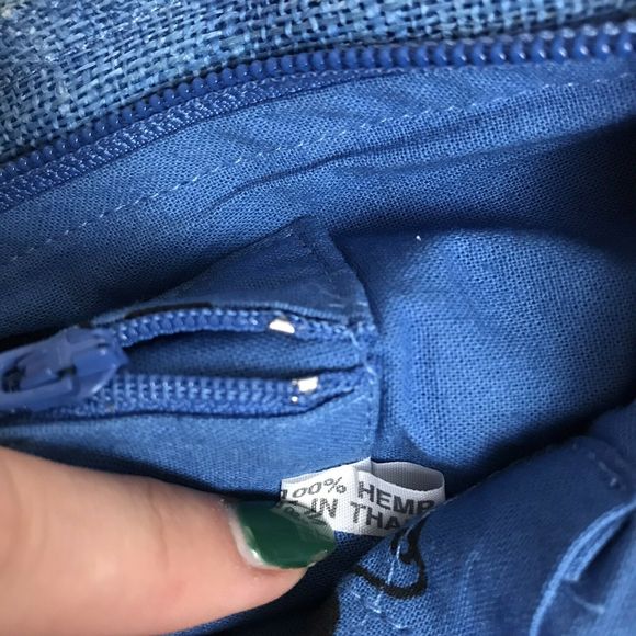 Happa Collections Burlap Floral Purse - Picture 7 of 9